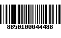 Código de Barras 8850100044488