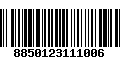 Código de Barras 8850123111006