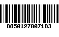 Código de Barras 8850127007183