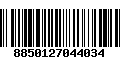 Código de Barras 8850127044034