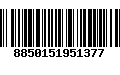 Código de Barras 8850151951377