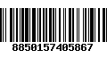 Código de Barras 8850157405867