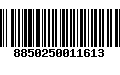 Código de Barras 8850250011613