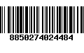 Código de Barras 8850274024484