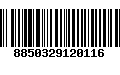 Código de Barras 8850329120116