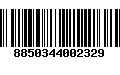 Código de Barras 8850344002329