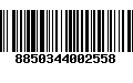 Código de Barras 8850344002558