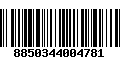 Código de Barras 8850344004781