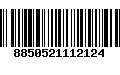 Código de Barras 8850521112124