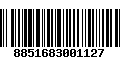 Código de Barras 8851683001127