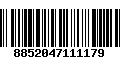 Código de Barras 8852047111179