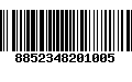 Código de Barras 8852348201005