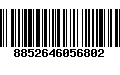 Código de Barras 8852646056802