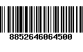 Código de Barras 8852646064500