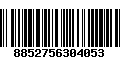 Código de Barras 8852756304053