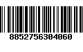 Código de Barras 8852756304060