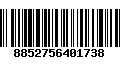 Código de Barras 8852756401738