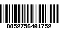 Código de Barras 8852756401752