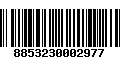 Código de Barras 8853230002977