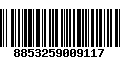 Código de Barras 8853259009117