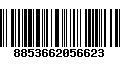 Código de Barras 8853662056623