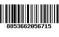 Código de Barras 8853662056715