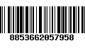 Código de Barras 8853662057958