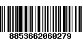 Código de Barras 8853662060279