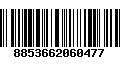 Código de Barras 8853662060477