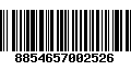 Código de Barras 8854657002526