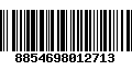 Código de Barras 8854698012713