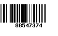 Código de Barras 88547374