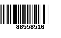 Código de Barras 88558516