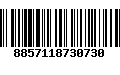 Código de Barras 8857118730730