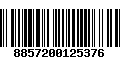 Código de Barras 8857200125376