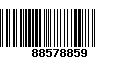 Código de Barras 88578859