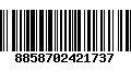 Código de Barras 8858702421737