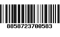 Código de Barras 8858723700583