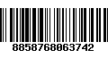 Código de Barras 8858768063742