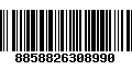 Código de Barras 8858826308990