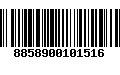 Código de Barras 8858900101516