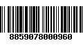 Código de Barras 8859078000960