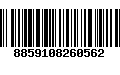 Código de Barras 8859108260562