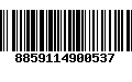 Código de Barras 8859114900537