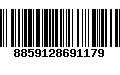 Código de Barras 8859128691179