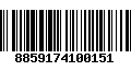 Código de Barras 8859174100151