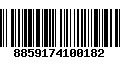 Código de Barras 8859174100182