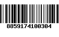Código de Barras 8859174100304