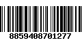 Código de Barras 8859408701277