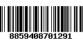 Código de Barras 8859408701291